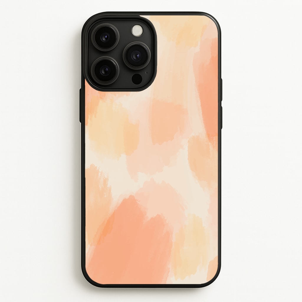 Orange Strokes Phone Case