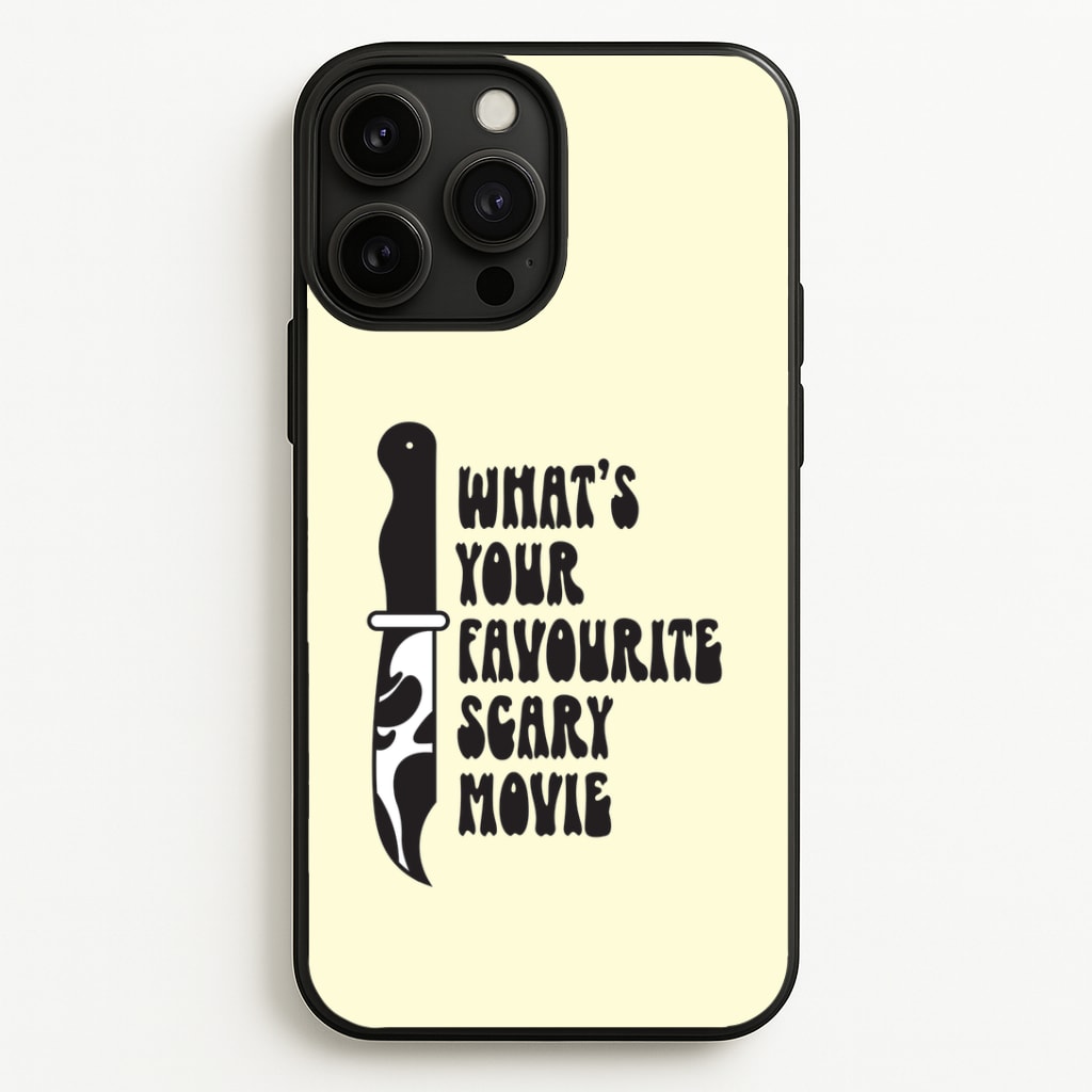 What's Your Favourite Scary Movie Trippy Phone Case