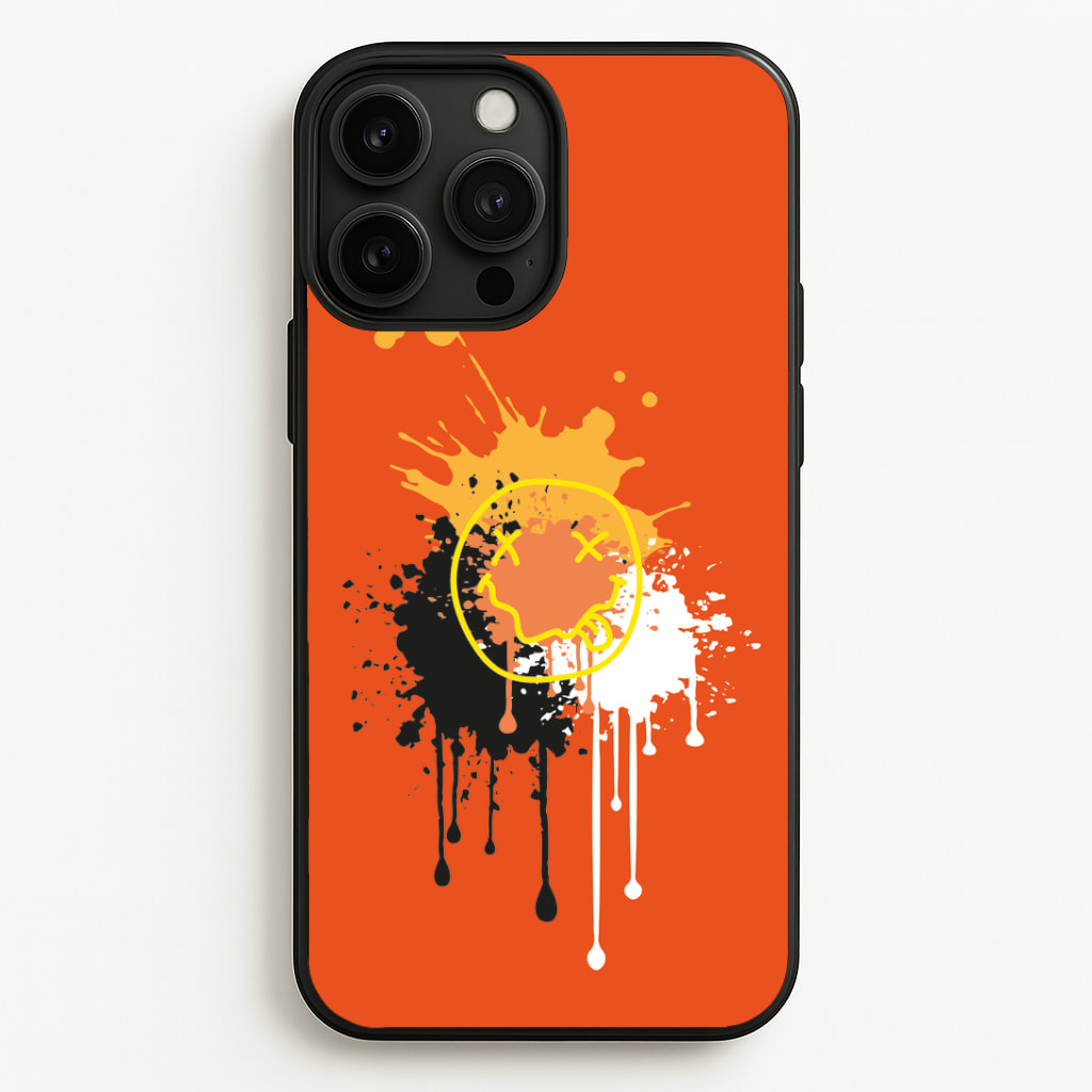 Orange Graffiti - Skate Aesthetic Phone Case