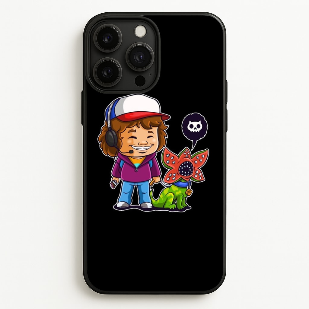 Dustin and The Demogorgon Phone Case