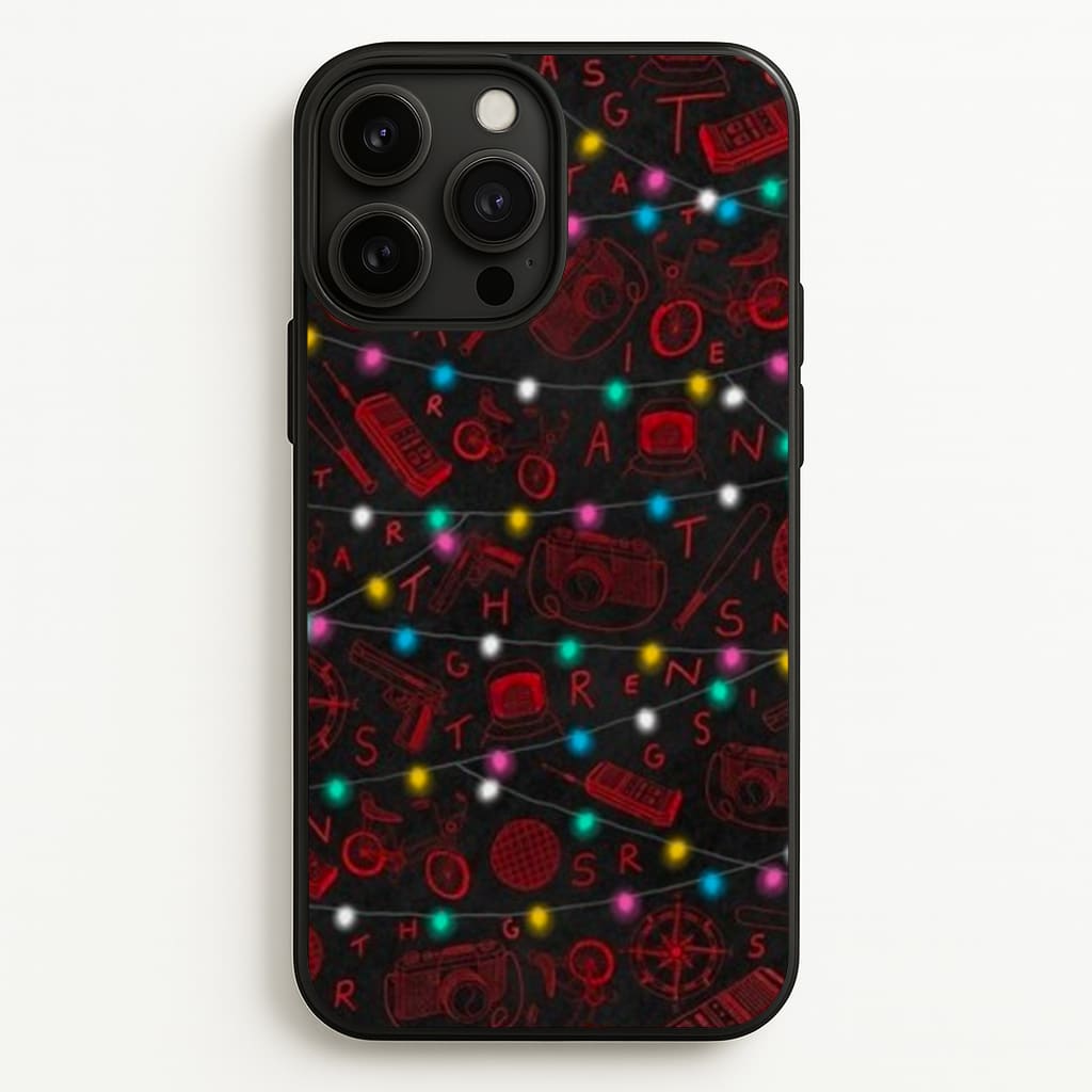 Stranger Red Illustrations Phone Case - iPhone 13 Pro Max / Standard