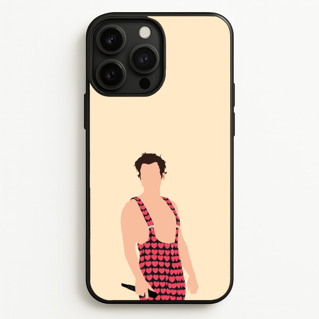 Harry Heart Jumpsuit Phone Case