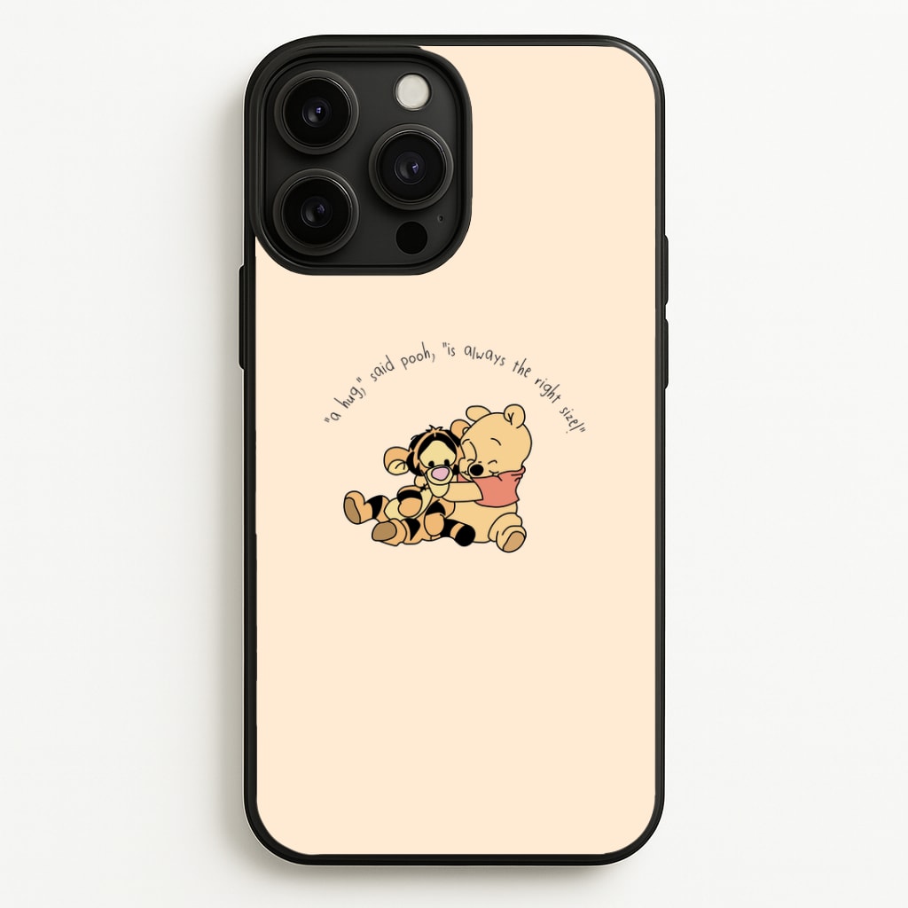 A Hug Said Pooh - Winnie Phone Case - iPhone 13 Pro Max / Standard
