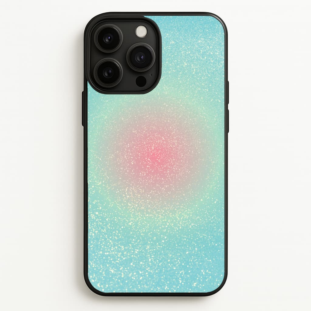 Teal Shimmer Phone Case