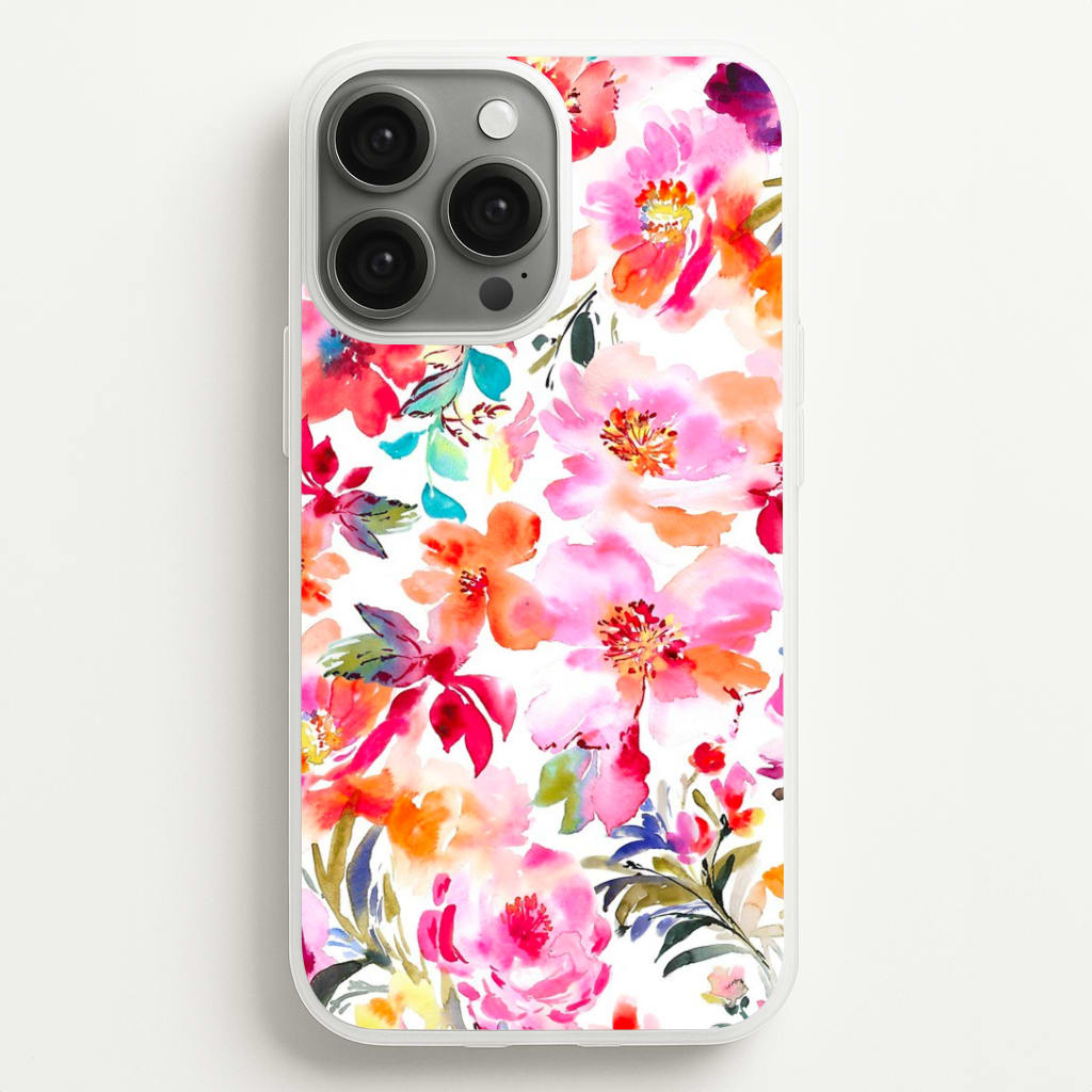 Spring Floral Pattern Phone Case
