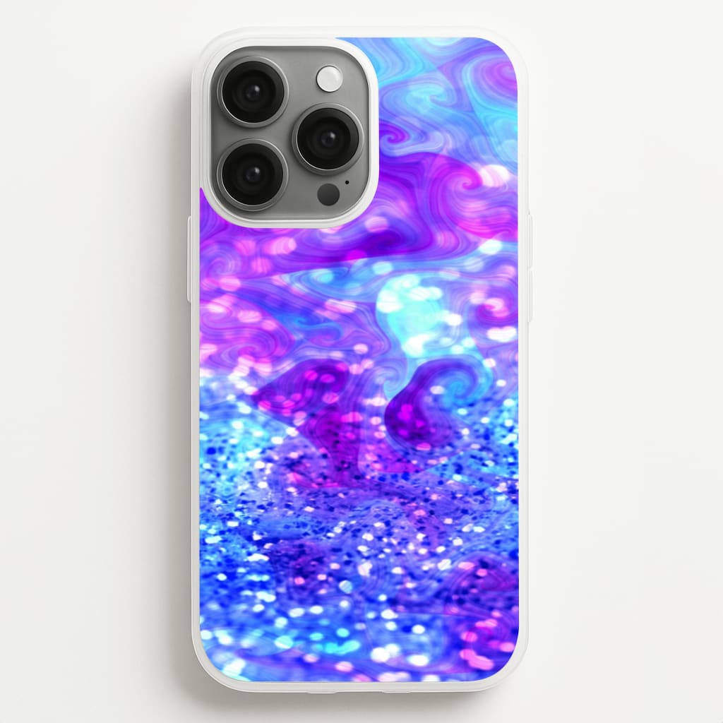 Glitter Swirl, Tumblr Stlye Phone Case