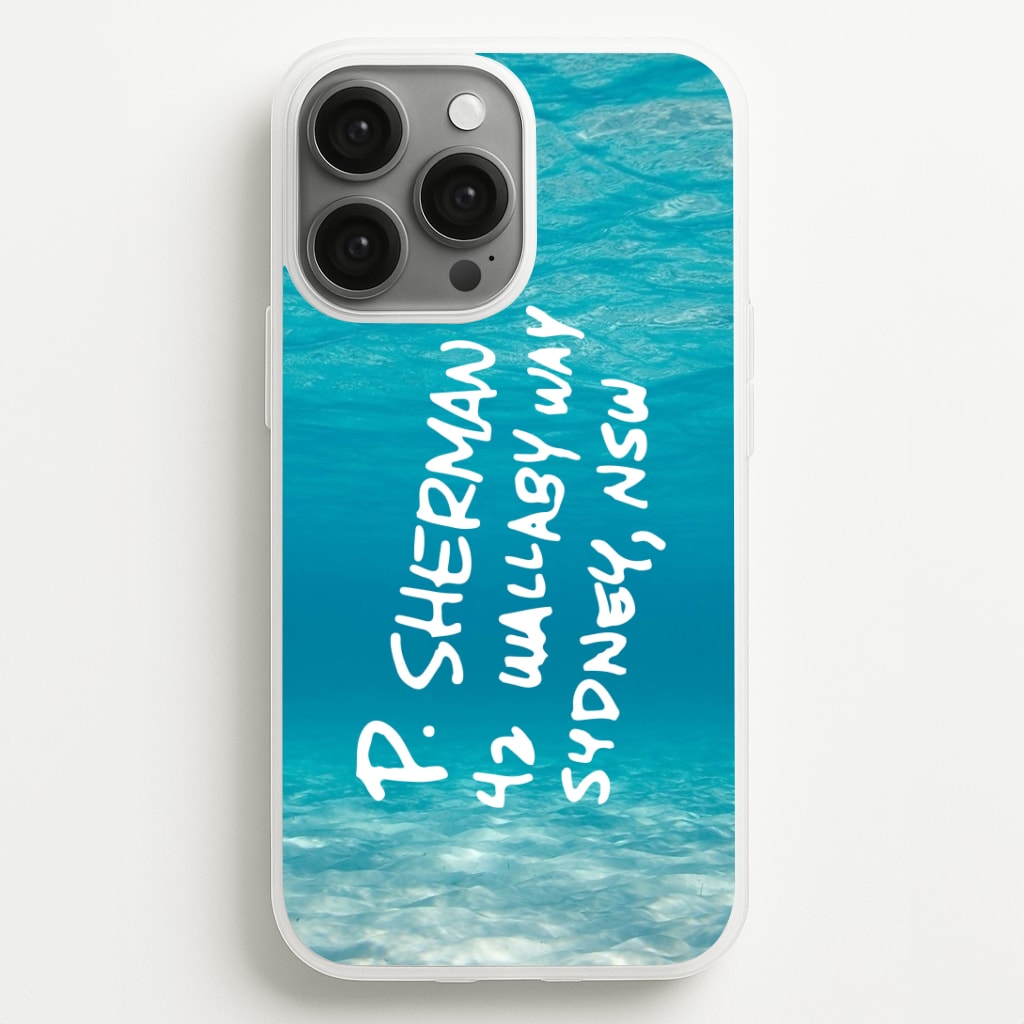 P.Sherman, 42 Wallaby Way ,Sydney Phone Case