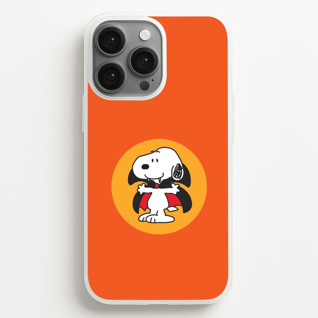 Cartoon Beagle Vampire Phone Case