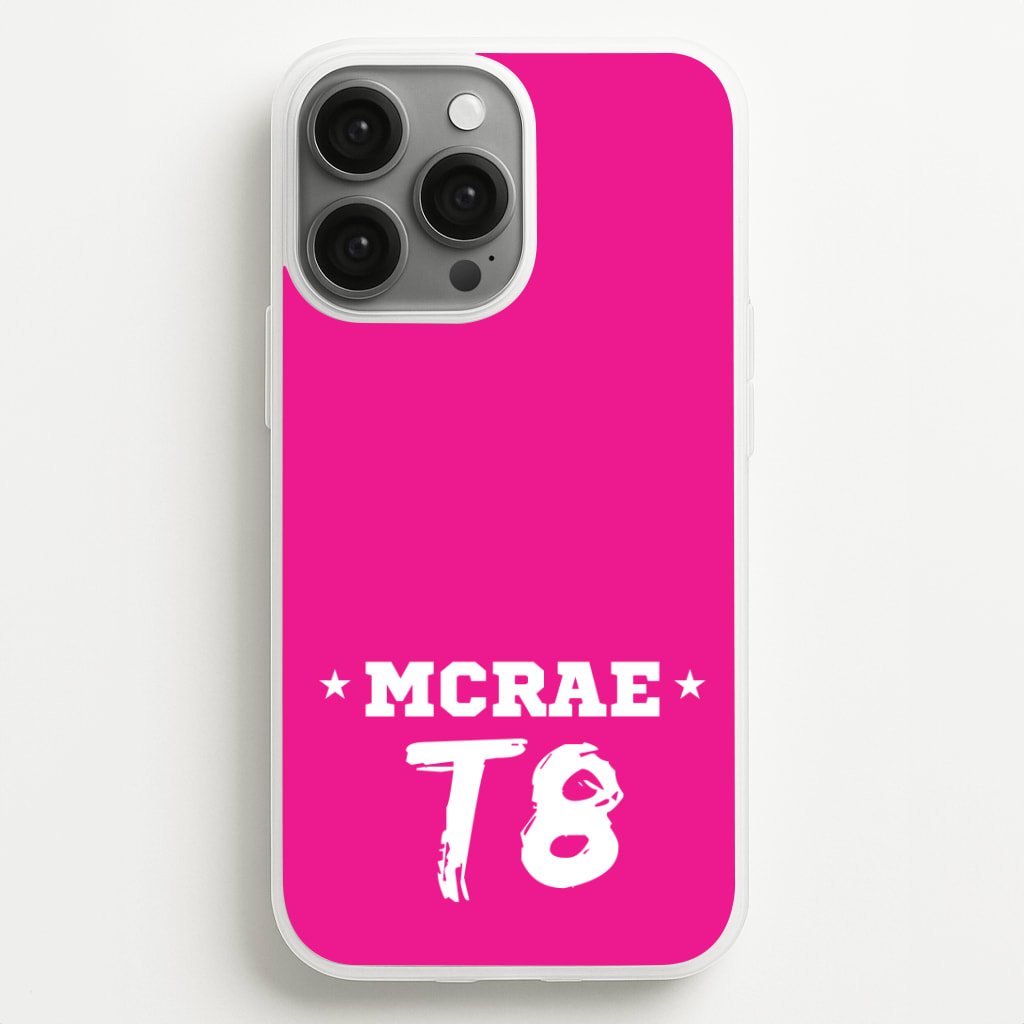 Pink T8 Sports Phone Case