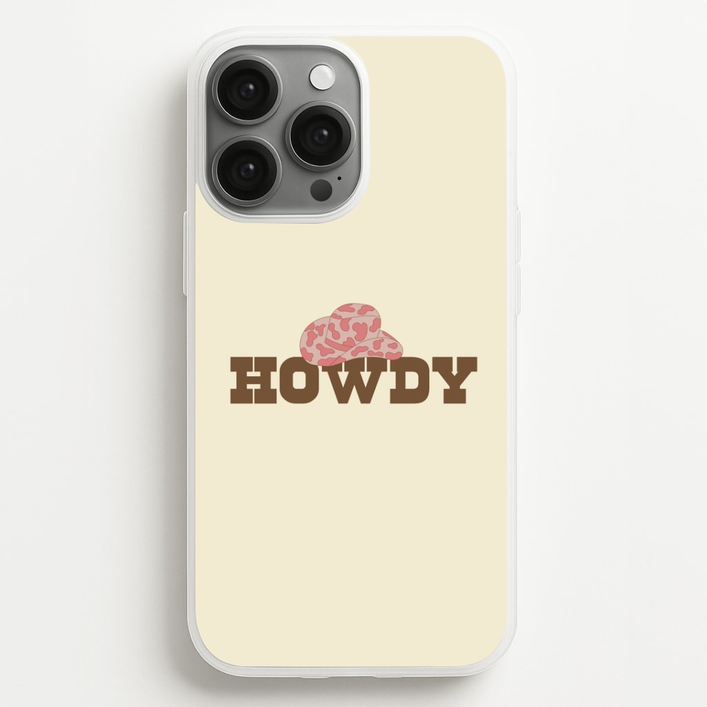 Howdy - Western Phone Case