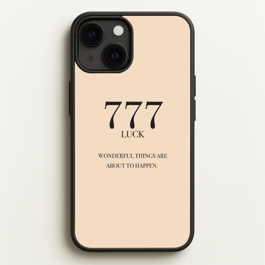 777 - Angel Numbers Phone Case