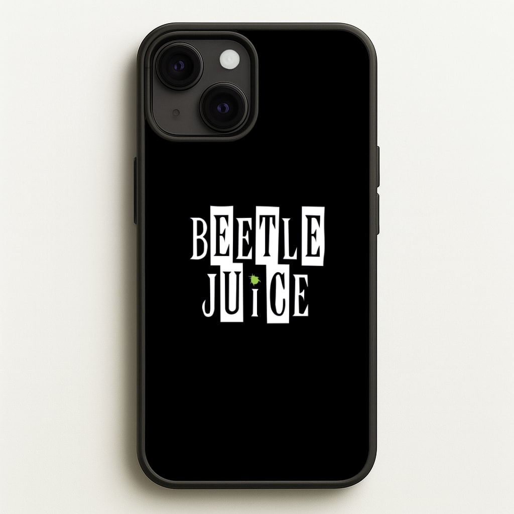 Text - Beetle Halloween Phone Case