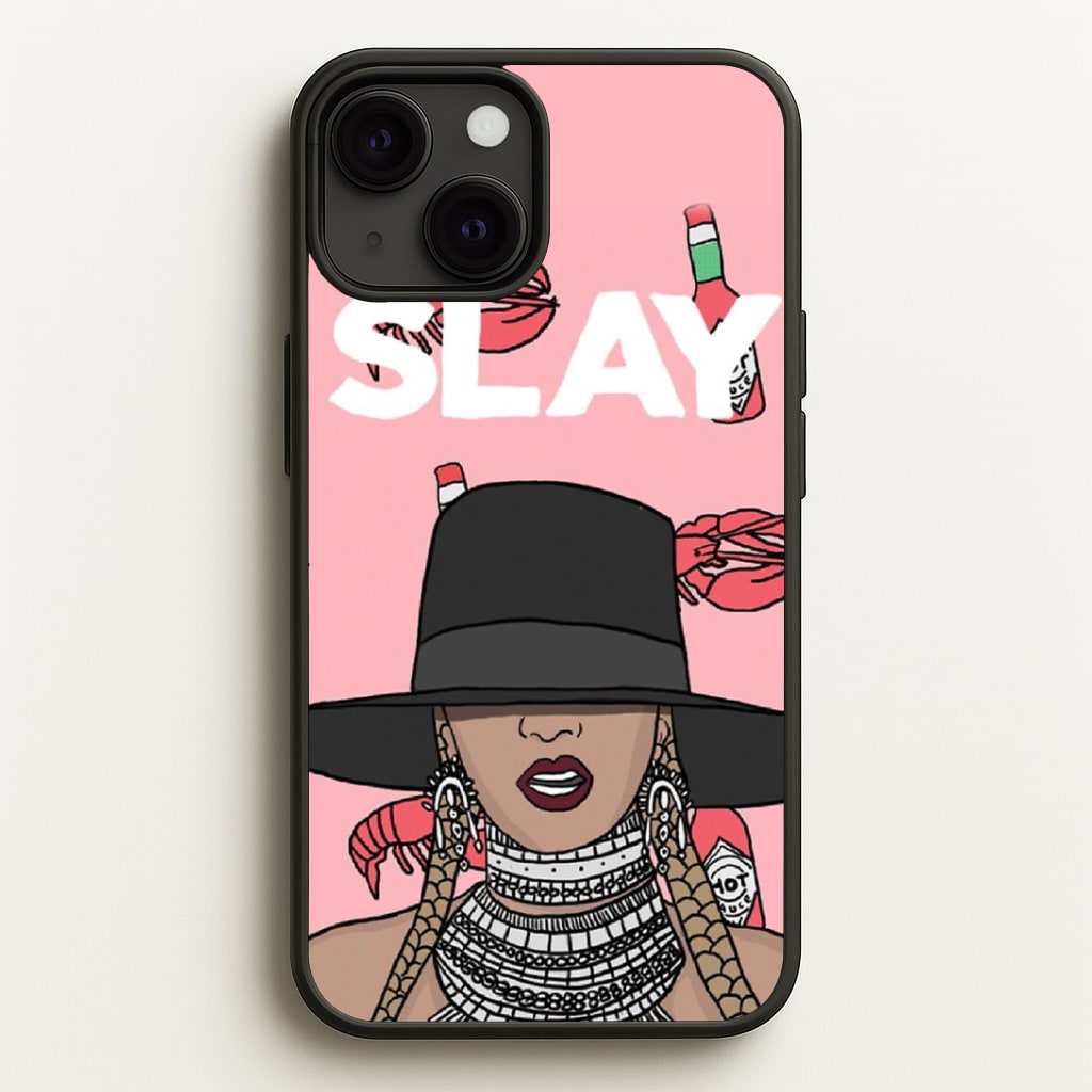 Slay - Queen B Cartoon Phone Case