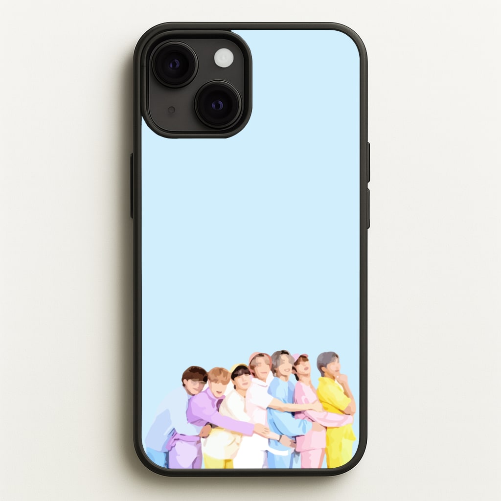 Colourful K-Pop Band Band Phone Case