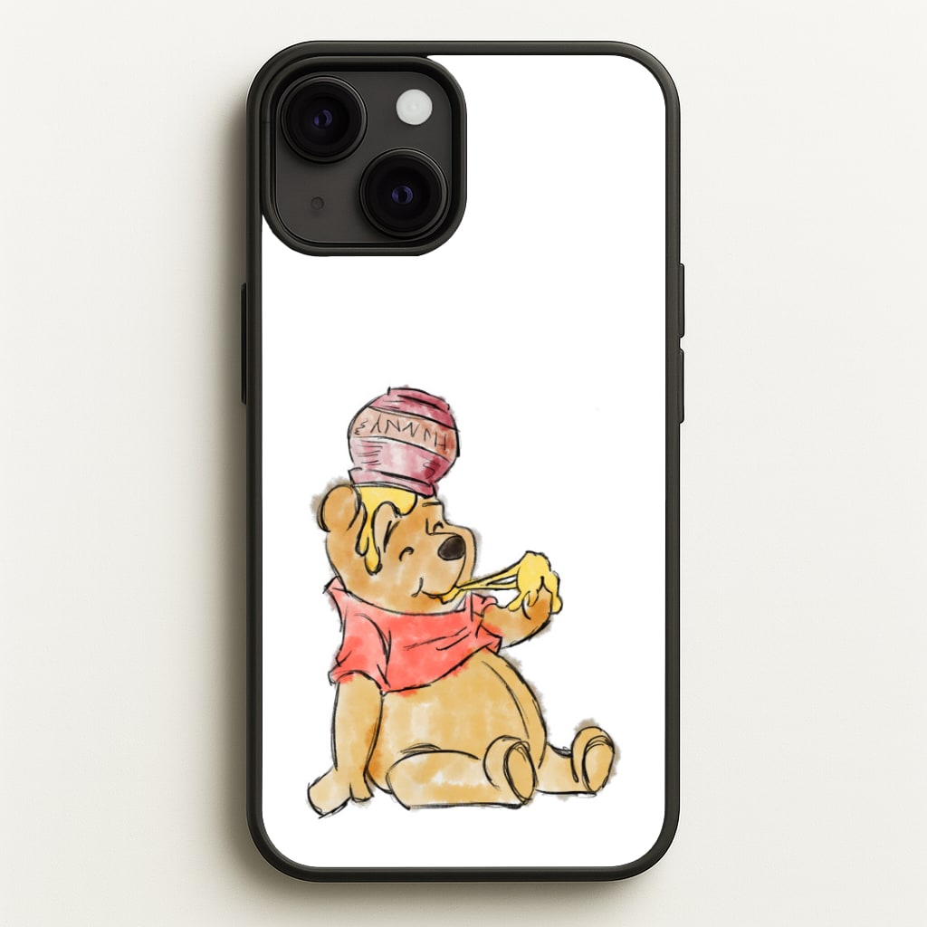 Winnie Sketch Phone Case