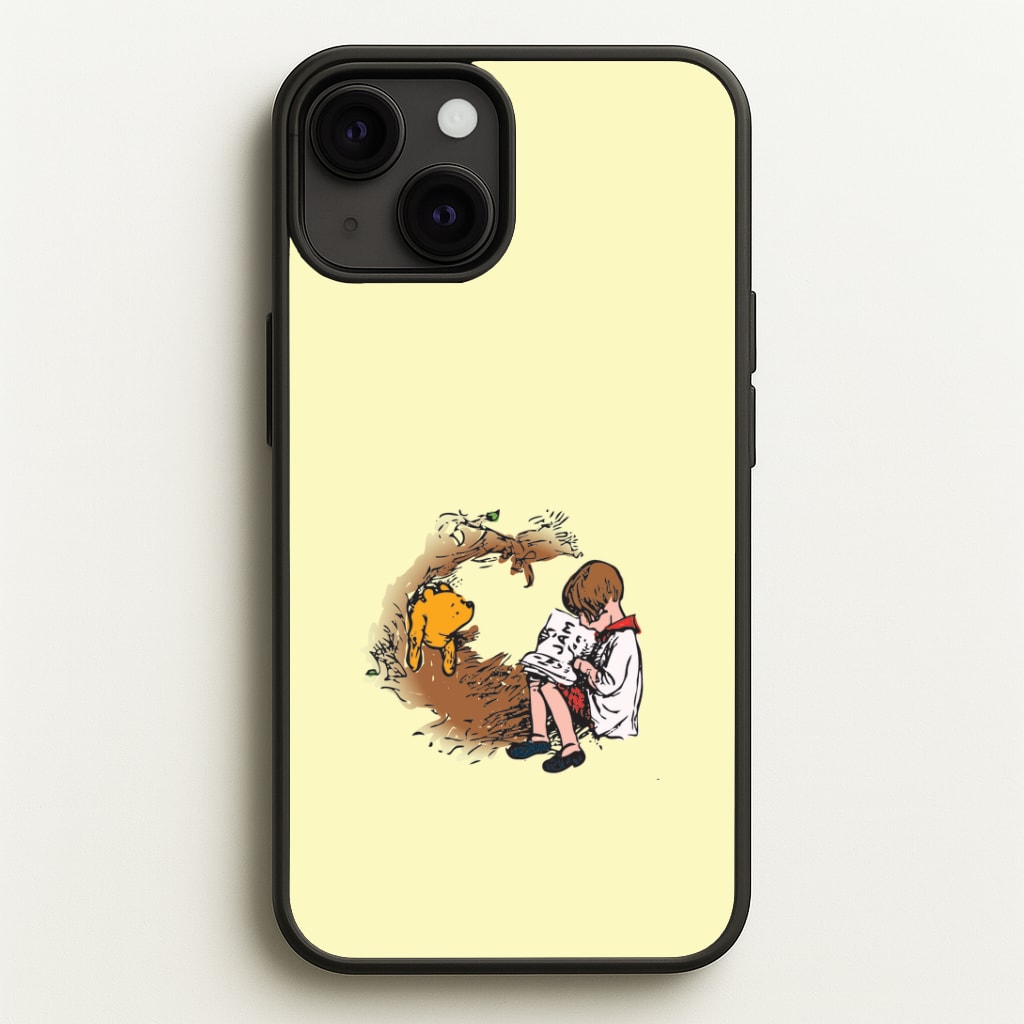 Winnie And Christopher In A Tree Phone Case