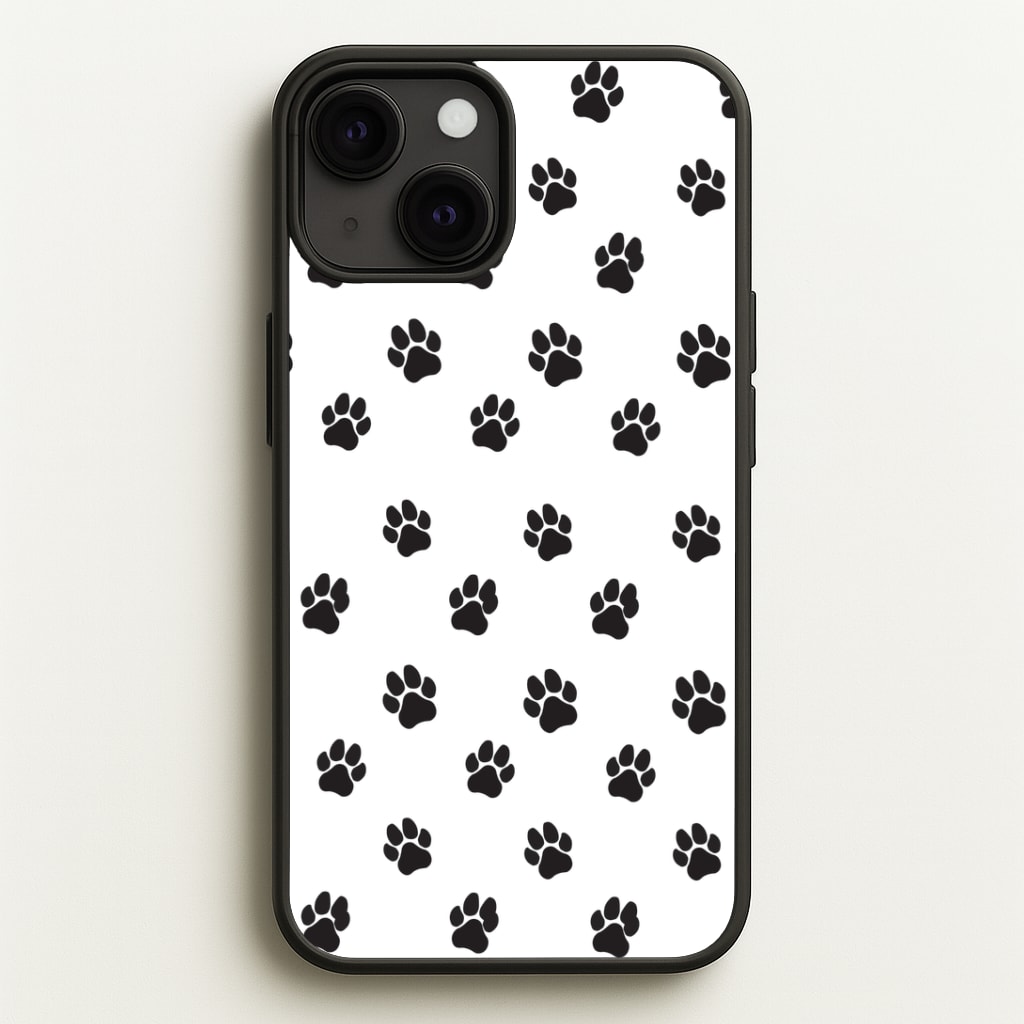 Paw pattern - Dog Patterns Phone Case