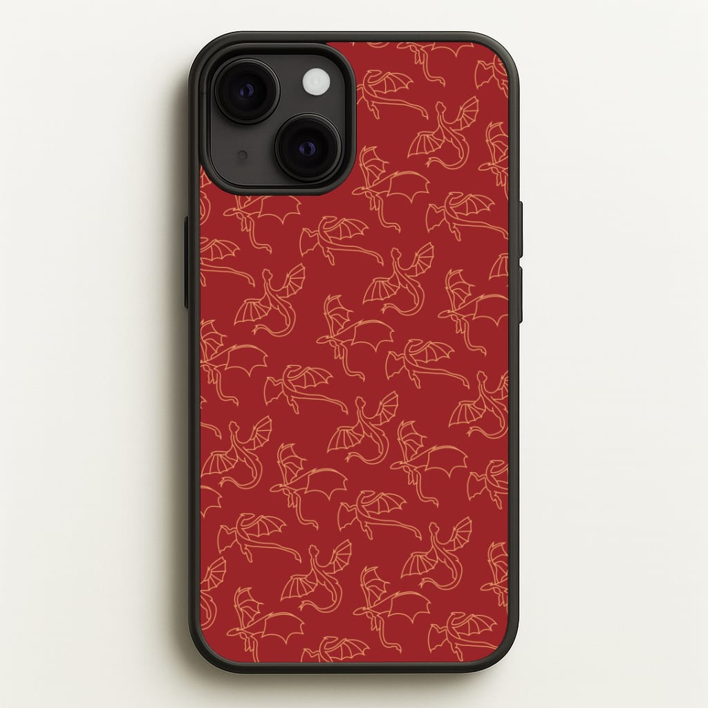 Flying Dragons - Dragon Patterns Phone Case