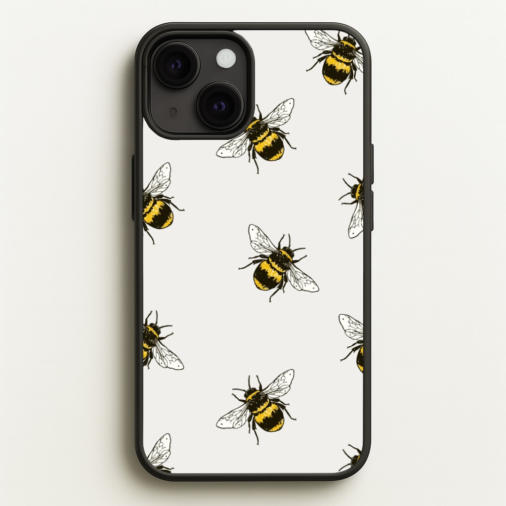 Bumblebee Pattern Phone Case