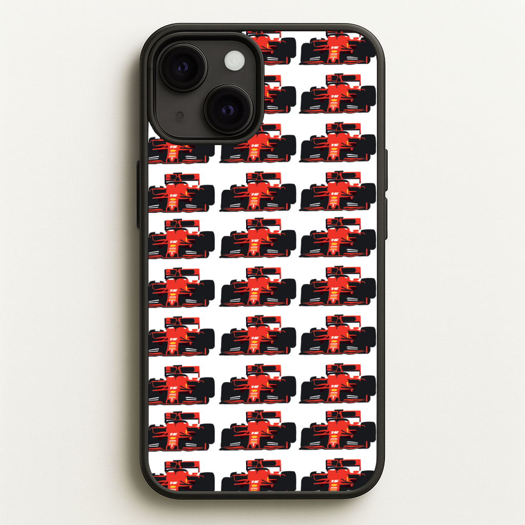 F1 Car Collage Phone Case