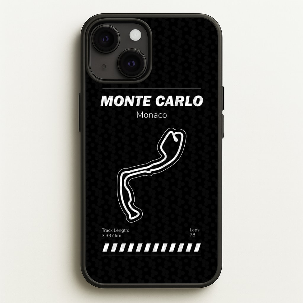 Monte Carlo Circuit Phone Case