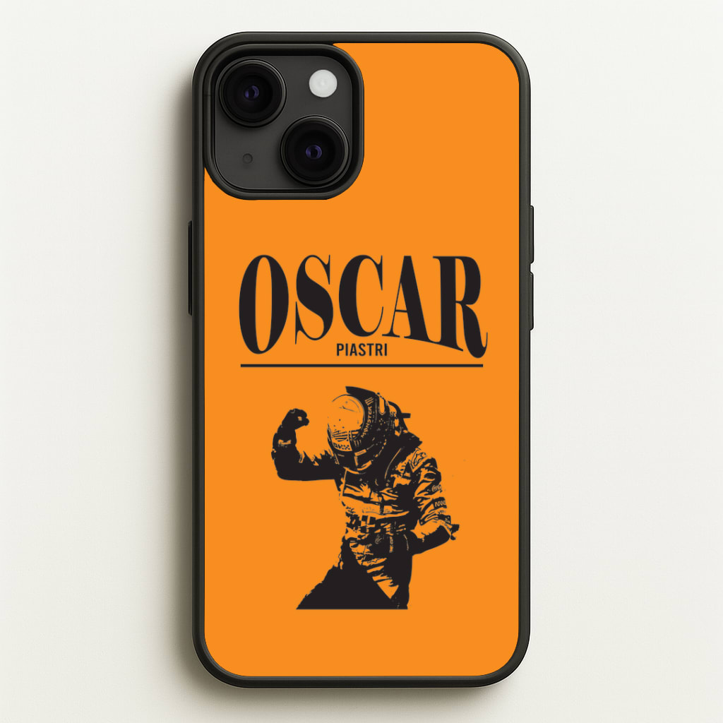 Oscar Orange And Black Phone Case