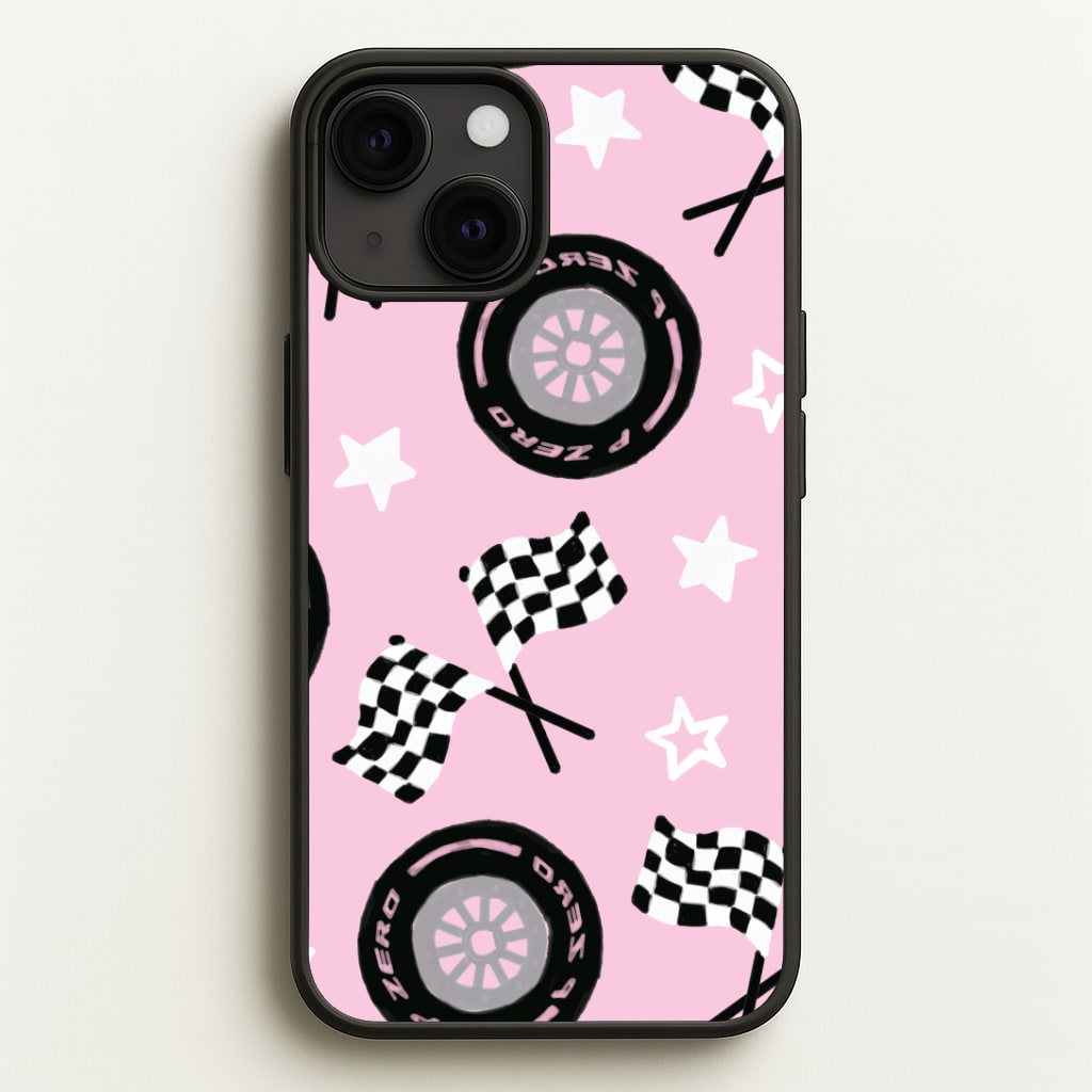 Racer Chic Pattern Phone Case
