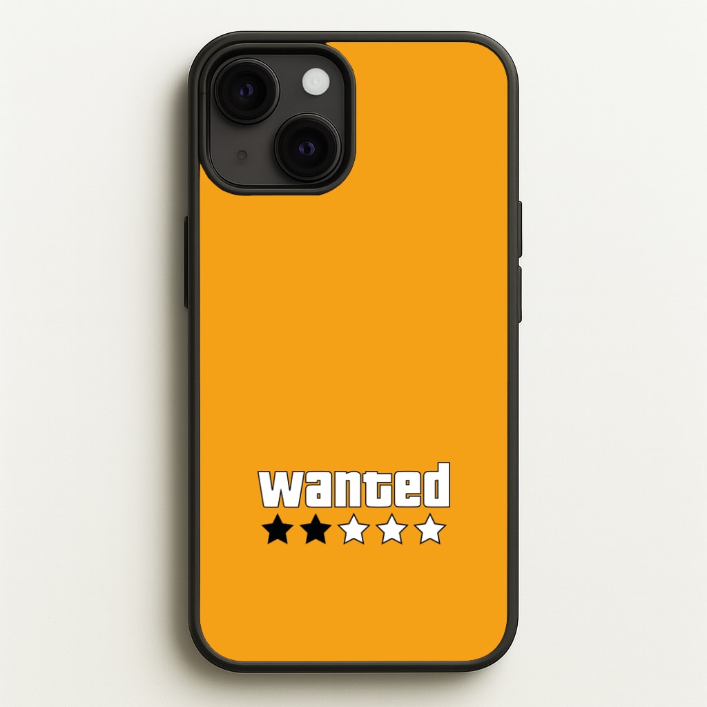 Wanted - Video Game Phone Case