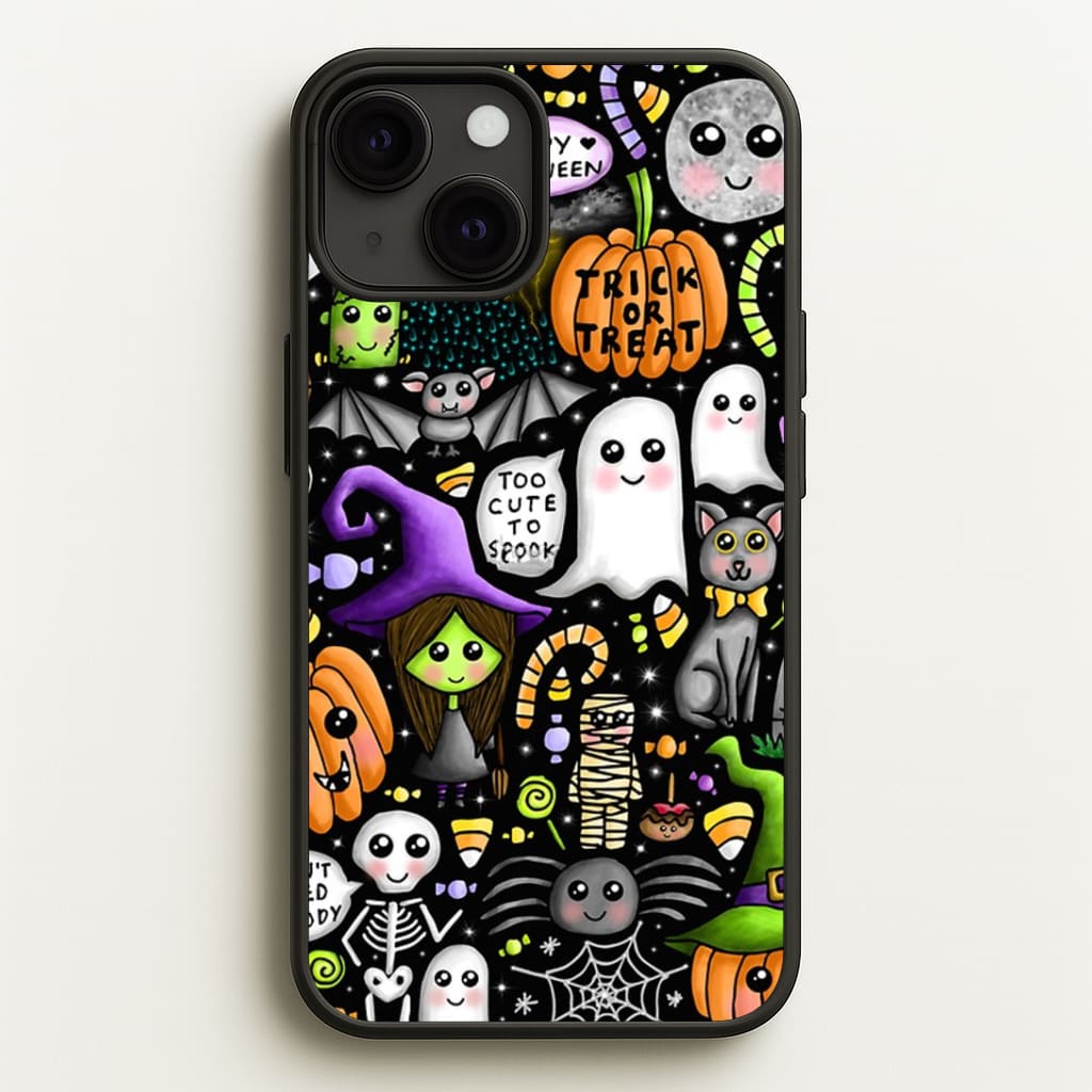 Colourful Halloween Pattern Phone Case