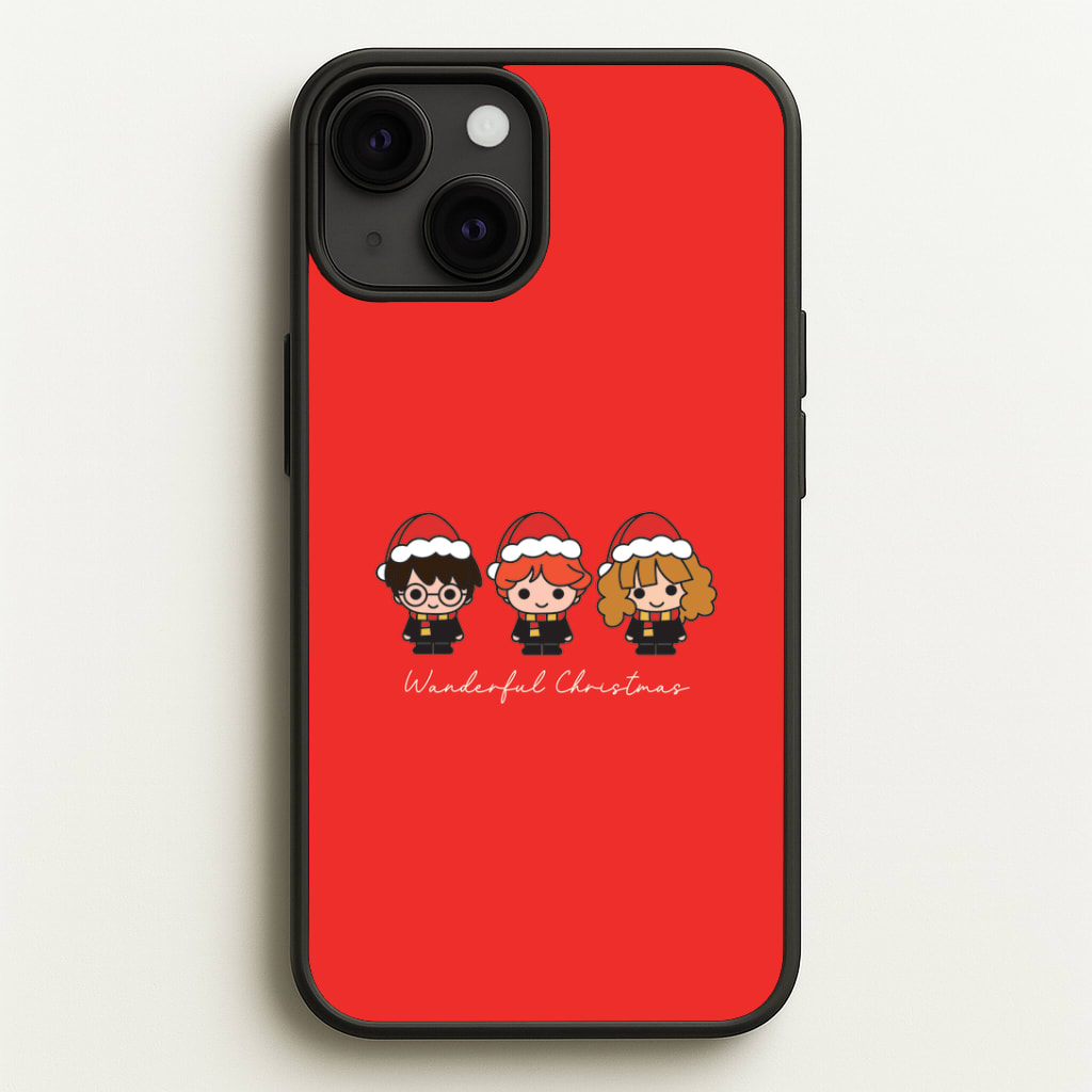 Wizards With Christmas Hats Phone Case