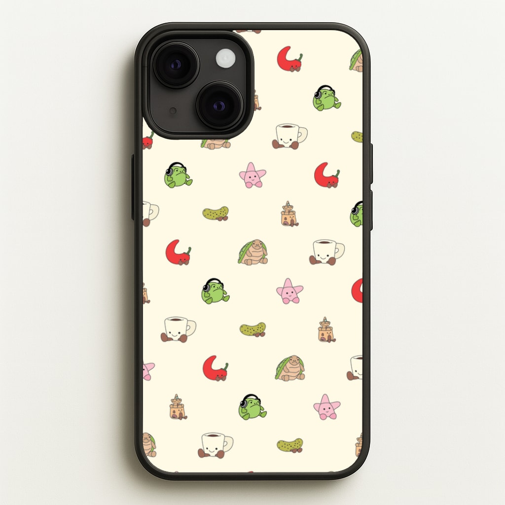 Plushies Pattern Phone Case