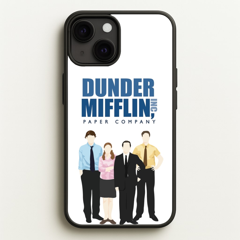 Office Cartoon - Dunder Mifflin Phone Case