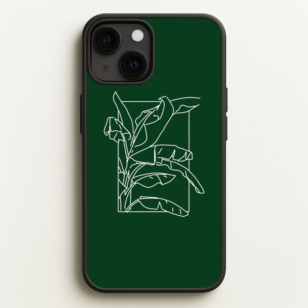 Green Leaf - Foliage Phone Case