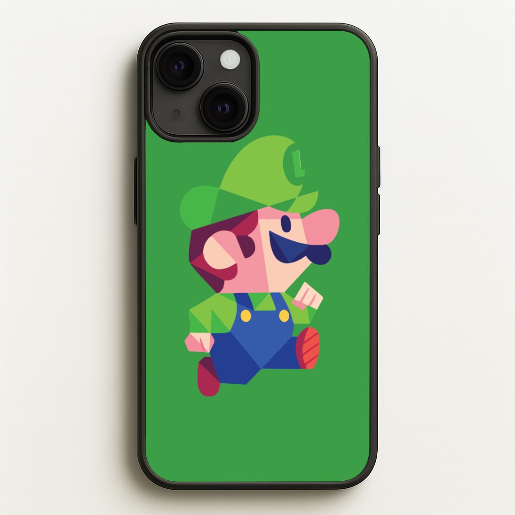 Running Luigi - Mario Phone Case