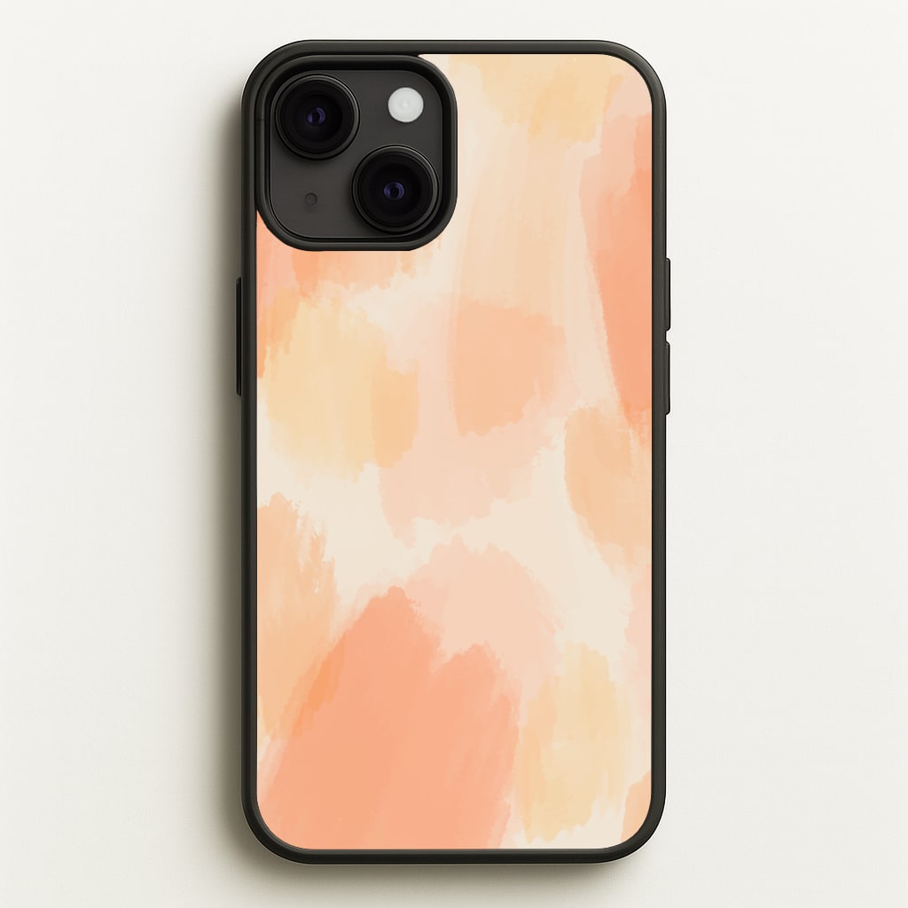 Orange Strokes Phone Case