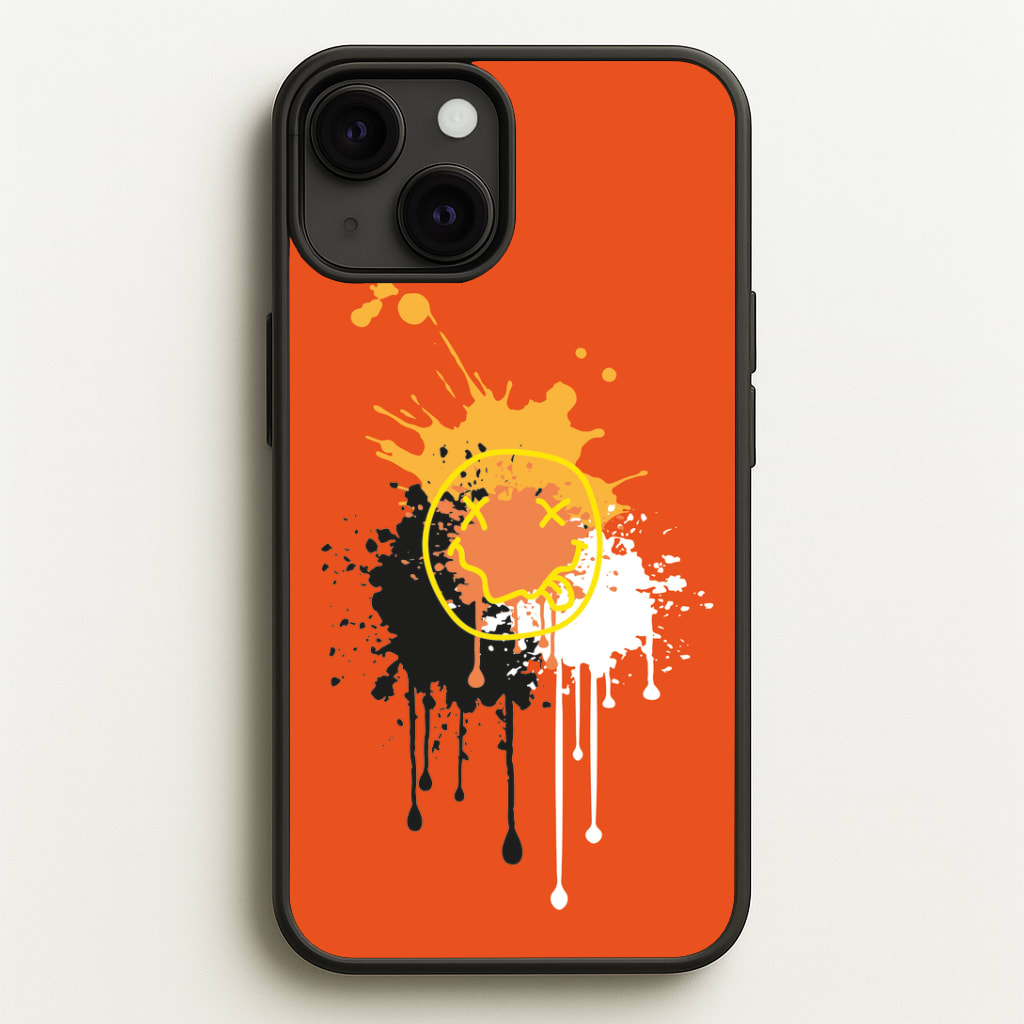 Orange Graffiti - Skate Aesthetic Phone Case