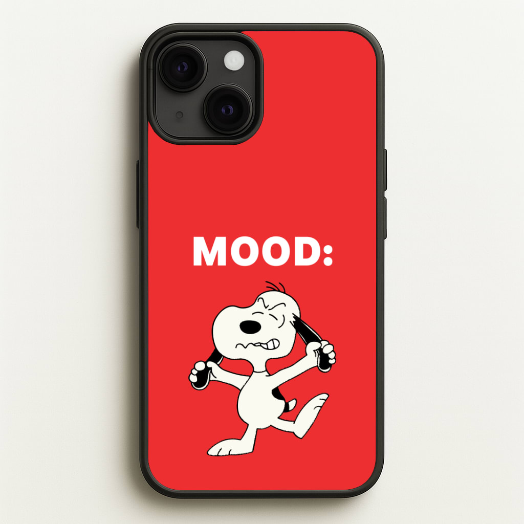 Mood Cartoon Beagle Phone Case
