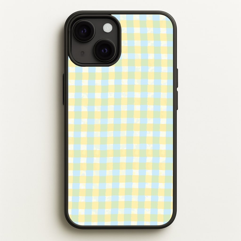 Lemonade Gingham Phone Case