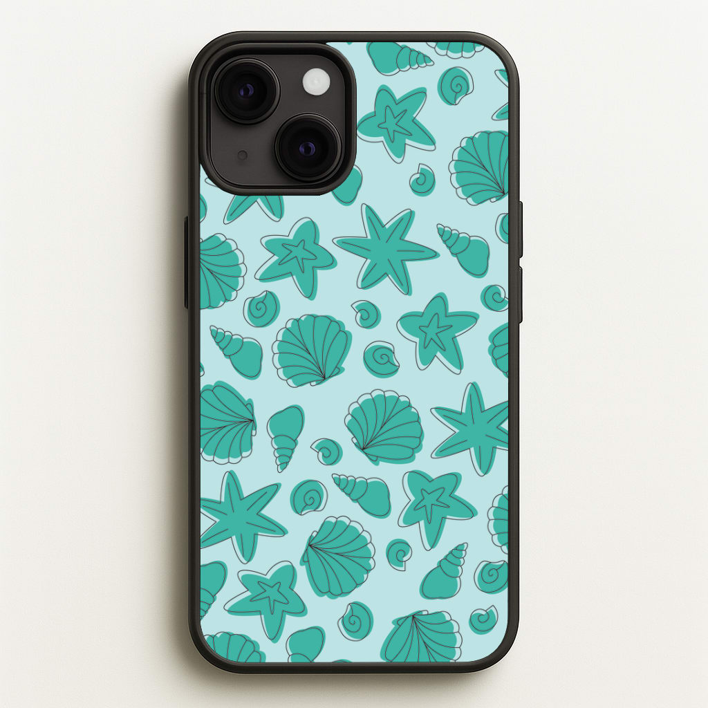 Seashells Pattern 4 Phone Case