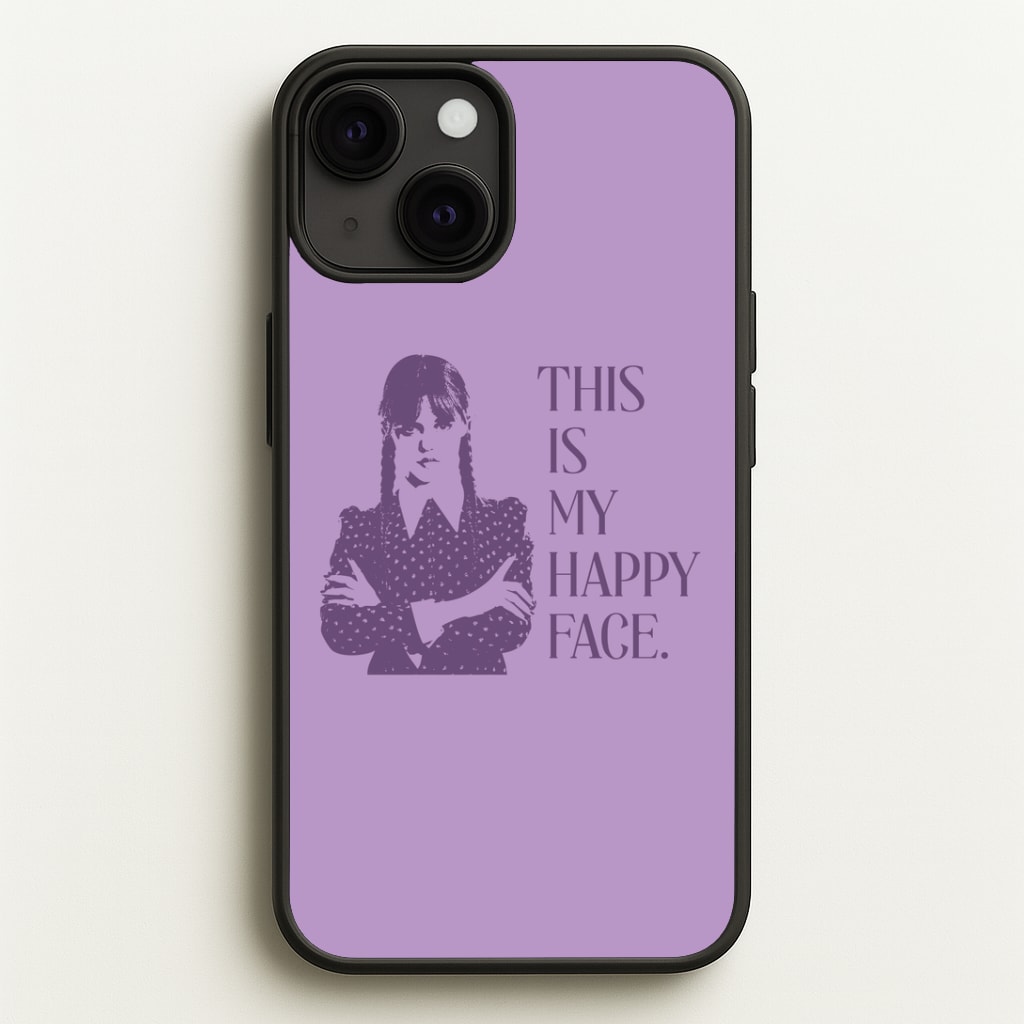 This Is My Happy Face Phone Case