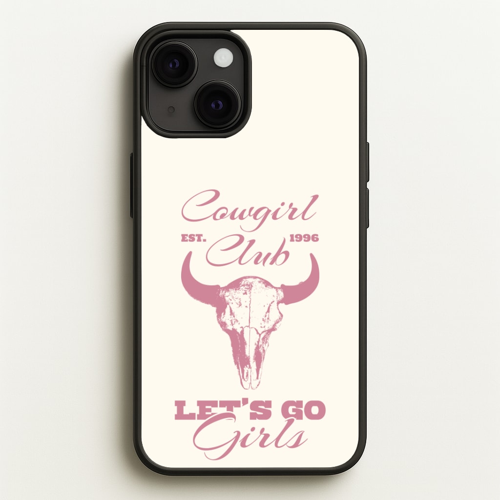Cowgirl Club Phone Case