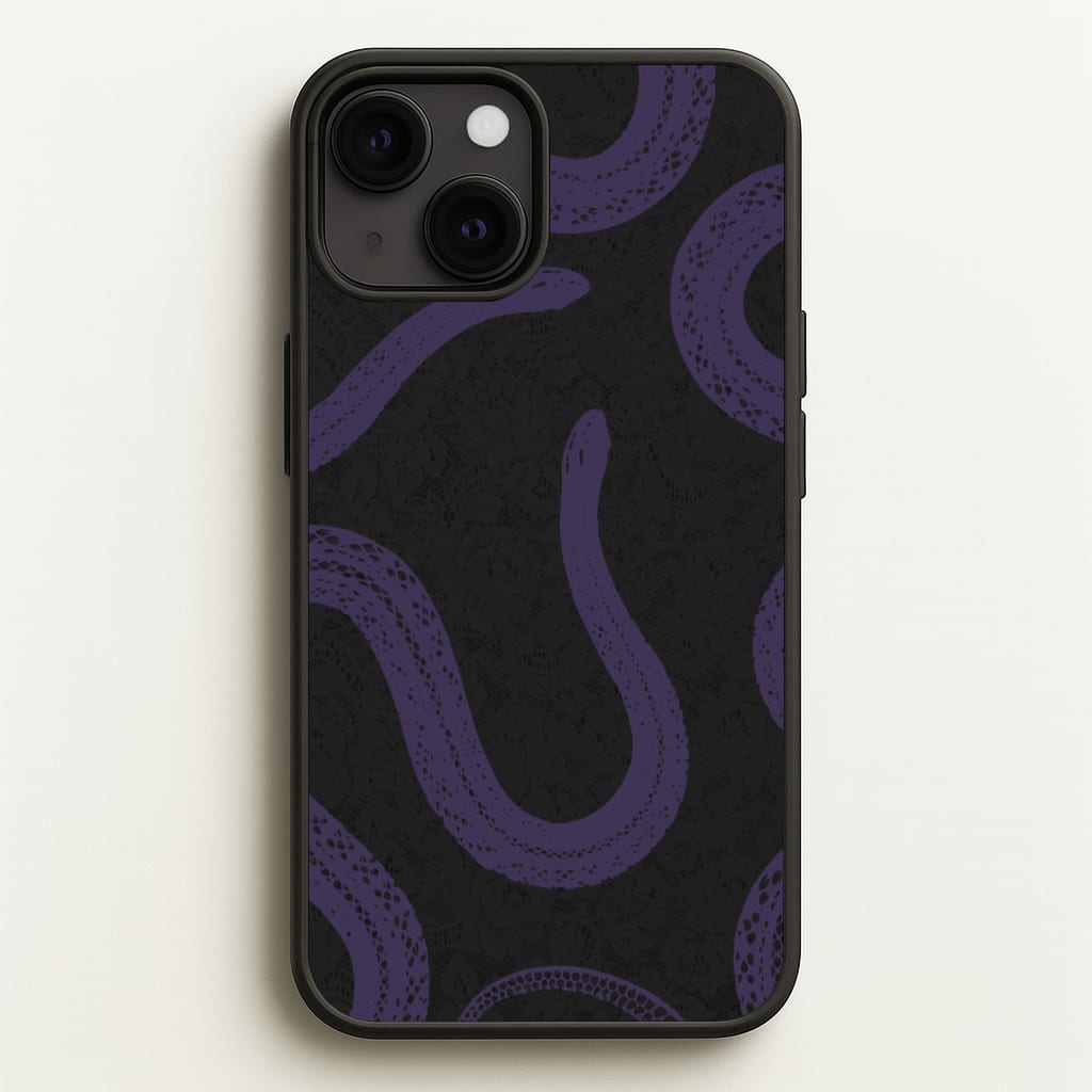 Snakes And Lace Pattern Phone Case