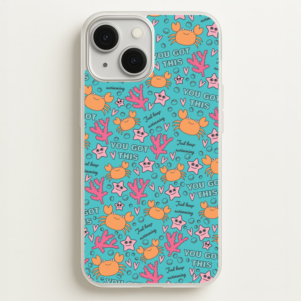 Crabs - Animal Patterns Phone Case