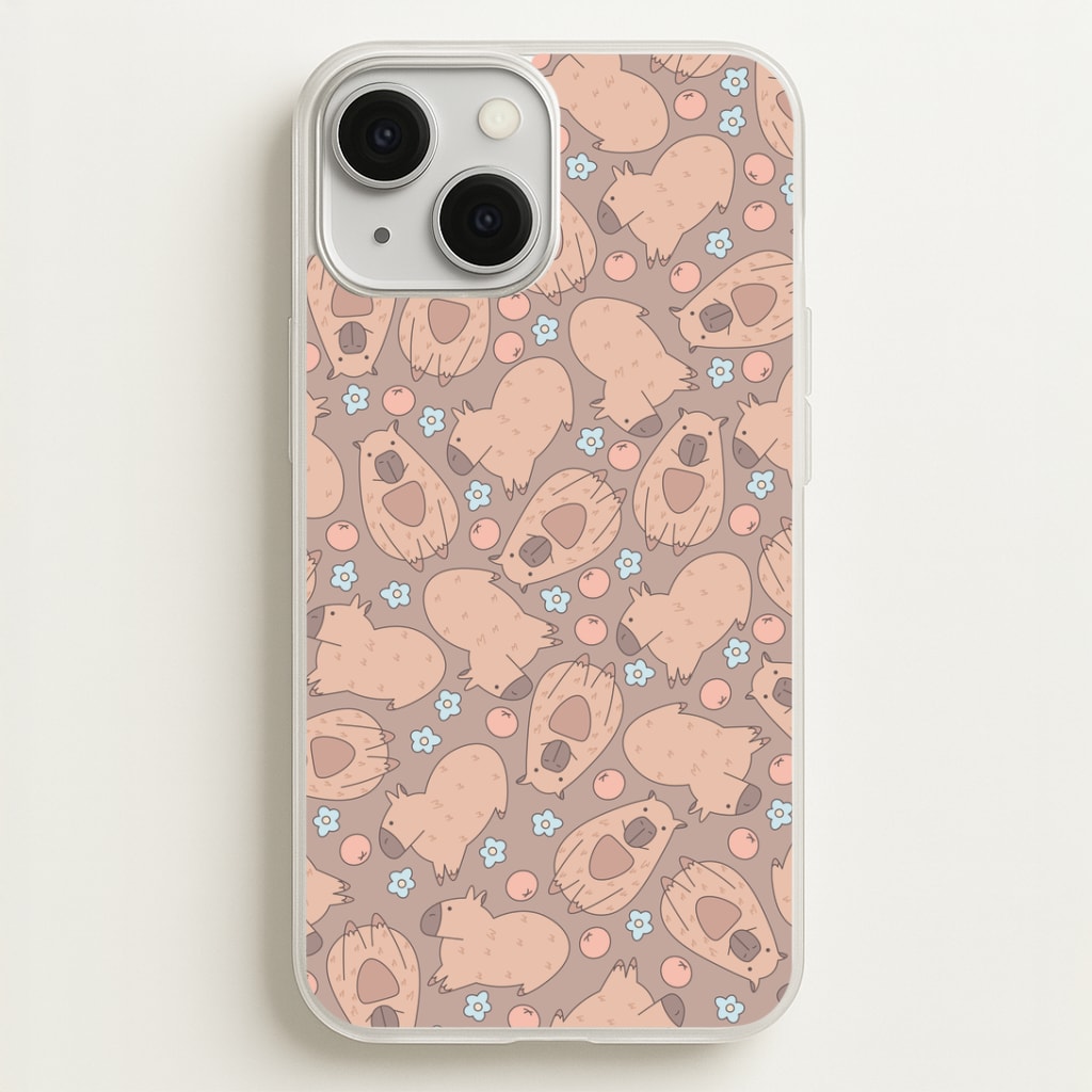 Capybara - Animal Patterns Phone Case