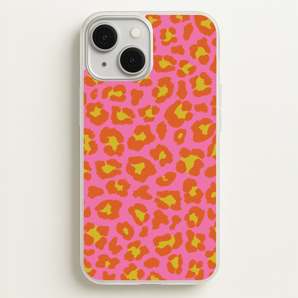 Vibrant Cheetah Print Phone Case