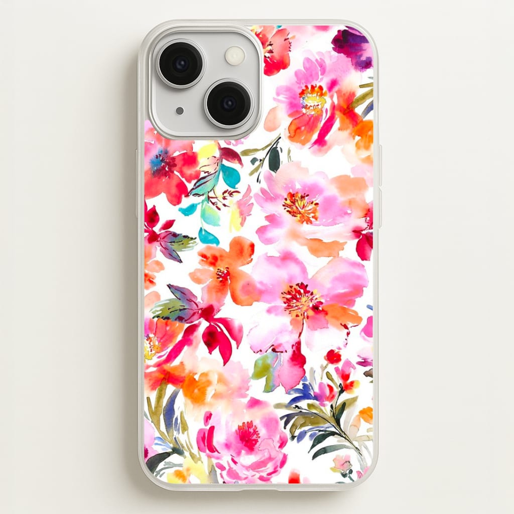 Spring Floral Pattern Phone Case