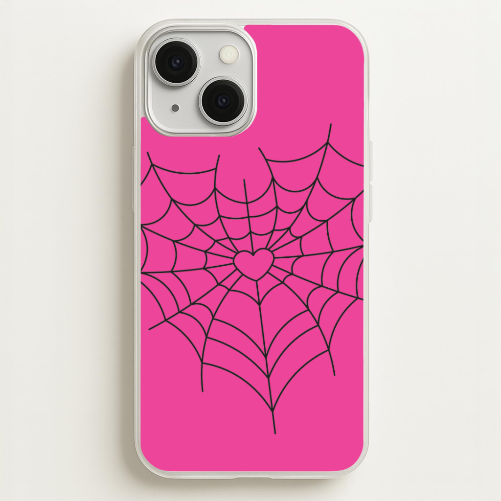 Spiderweb Hearts II Phone Case