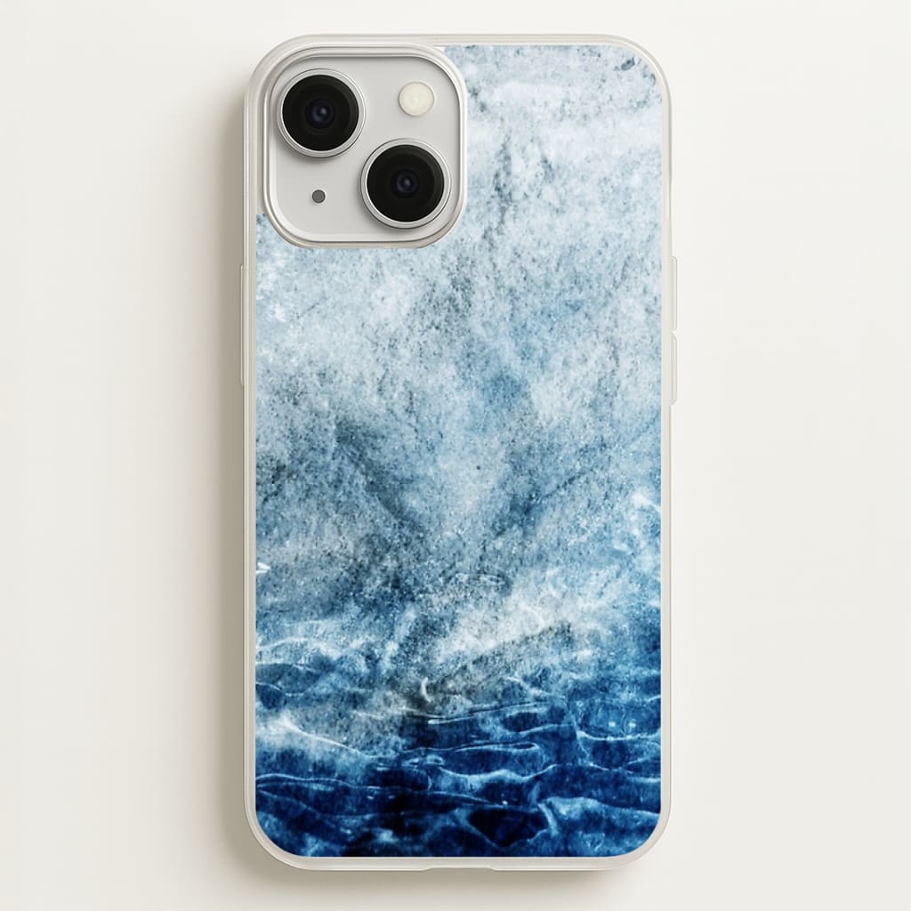 Sea Blue Marble Phone Case