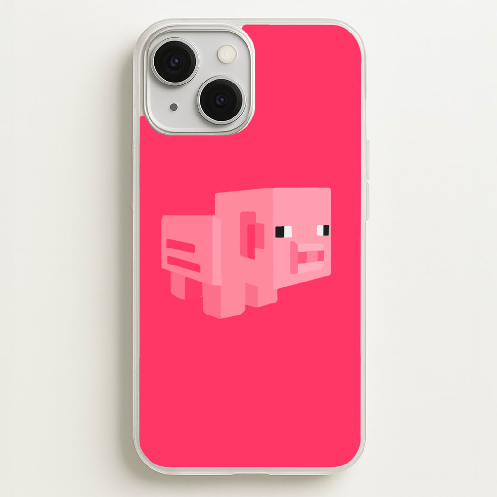 Mining Pig Phone Case
