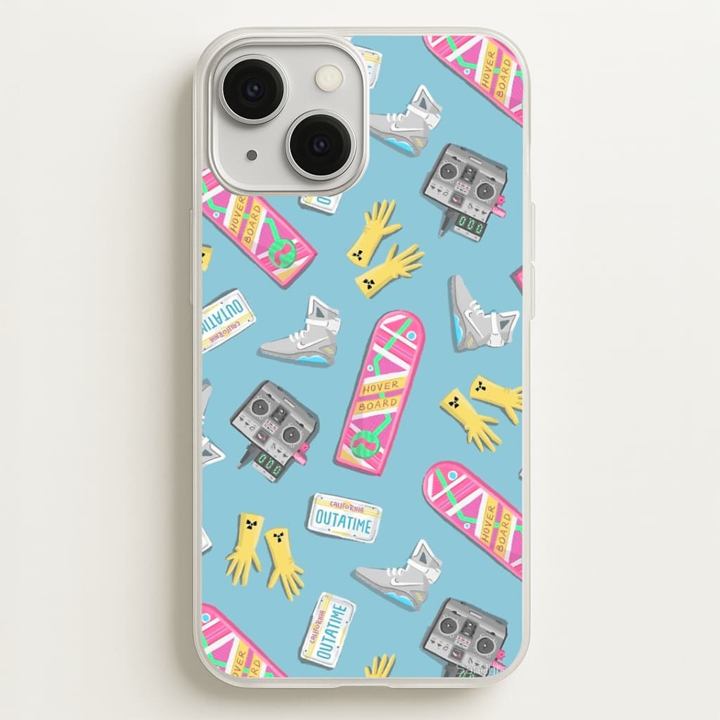 BTTF Pattern Phone Case